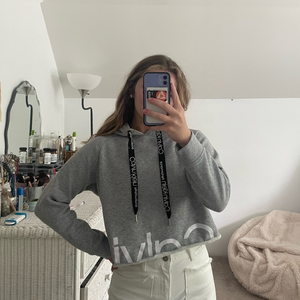 Cropped hoodie
